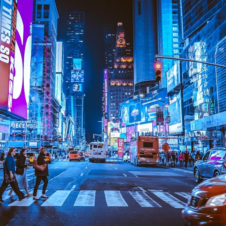 City skyline in Barcelona, Spain